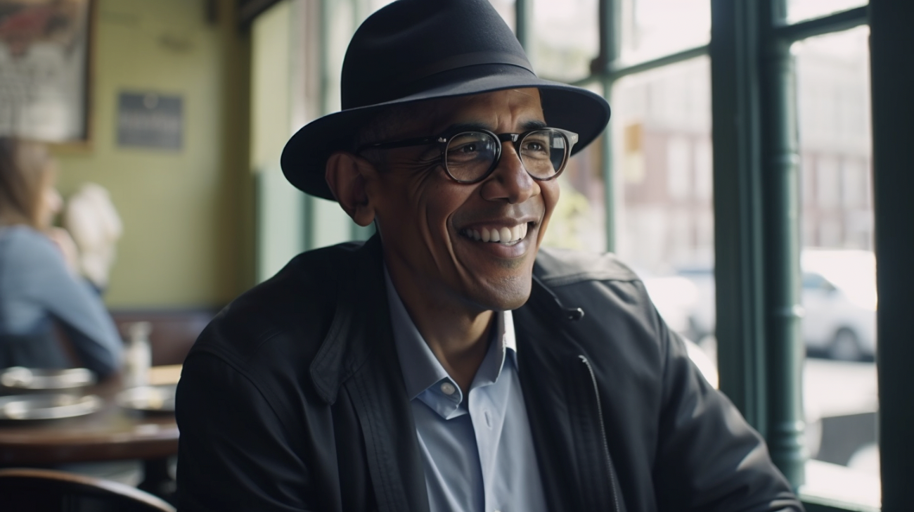 Synthetic image of Barack Obama